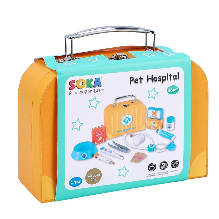 Ultimate Soka Pet Hospital: High-Quality Toy Vet Playset