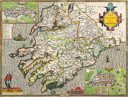 Munster Historical Map 1000 Piece Jigsaw Puzzle (1610)