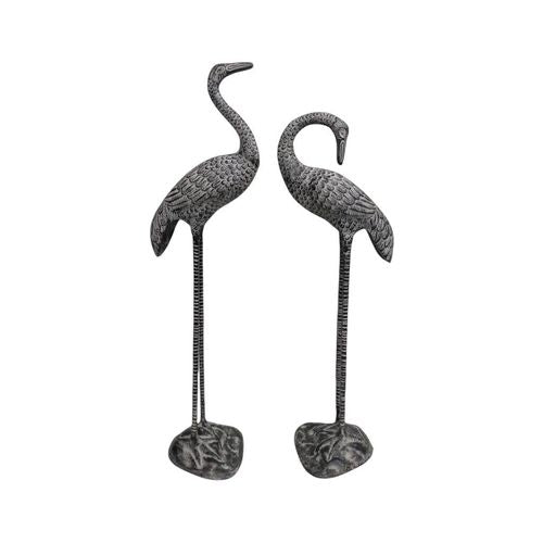 88/82CM SET 2 CAST IRON CRANE
