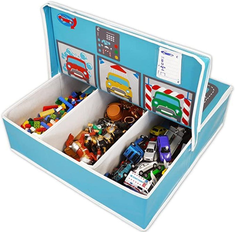 Fun2Give Pop-It-Up Garage: Road Playmat & Storage Playhouse