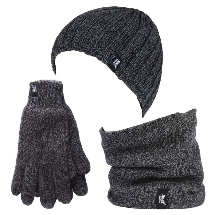 Heat Holders - Mens Set - Hat / Gloves / Neckwarmer