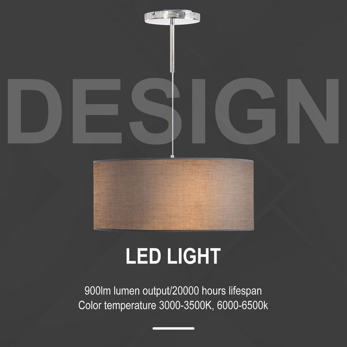 High-Quality LED Chandelier | Metal Base | 3 Lighting Modes | Perfect for Home & Office