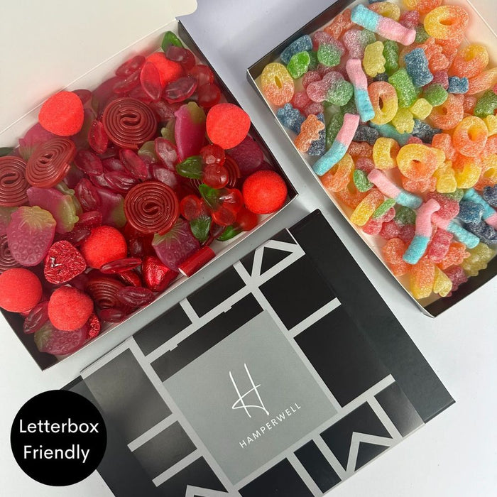 Red Sweets Letterbox Gift Hamper