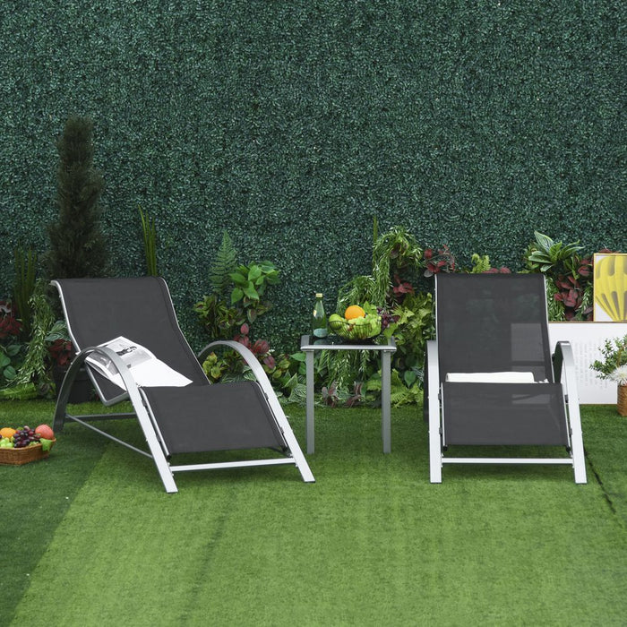 Premium Outdoor Lounge Chair Set - Durable, Comfortable, Stylish. Perfect for Patios, Gardens, and Balconies. Shop Now!