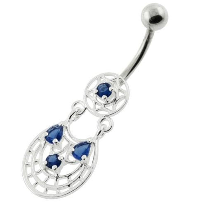 Fancy Jeweled belly button rings