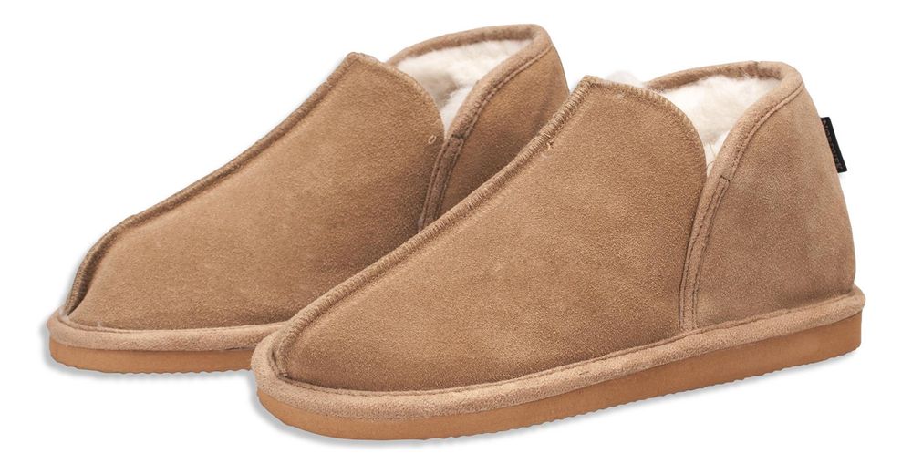 Nordvek Mens Suede Boot Style Slippers With Rubber Sole - 448-100