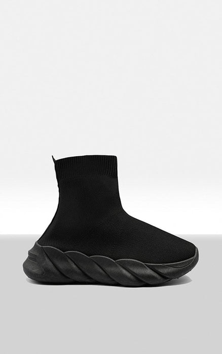 Isha Chunky Sole Knitted Sock Trainers