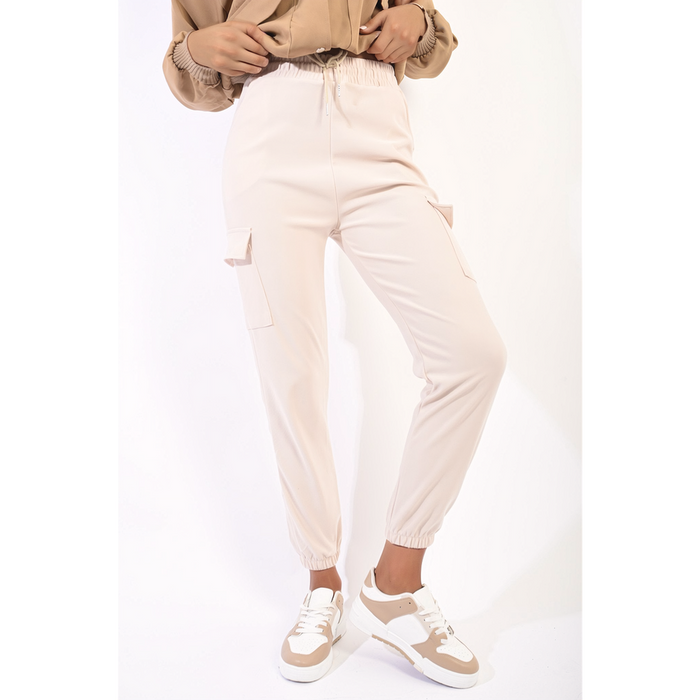 Cargo Pocket Trouser with Drawstring