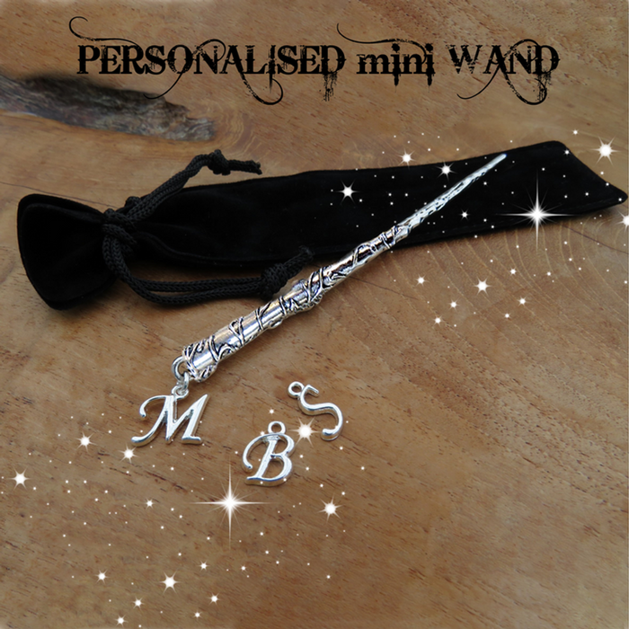 Personalised Mini Wand with Initial