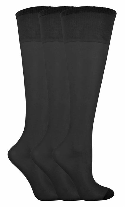 LIVIA - 3 Pairs Knee High Pop Socks: Comfort, Quality, Durability