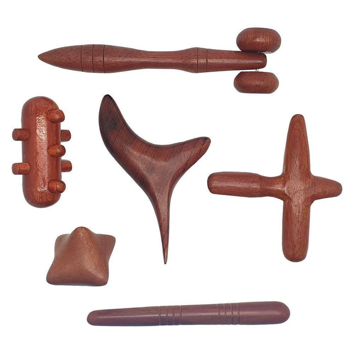 Thai Massage Tool Set: Premium Wood for Ultimate Relaxation, Targeted Relief and Holistic Comfort. Connect with Nature Now!