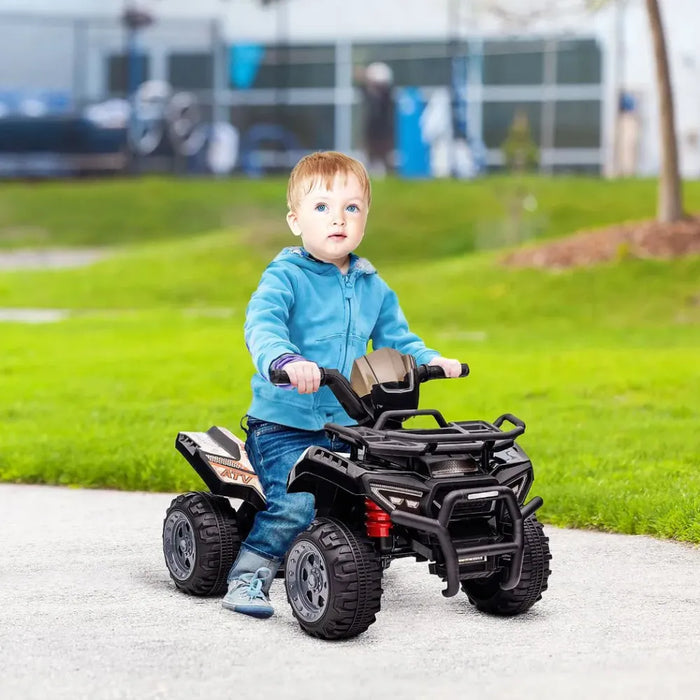 High-quality, Electric Kids ATV Car with Music - Safe and Fun for 18-36 months - Black