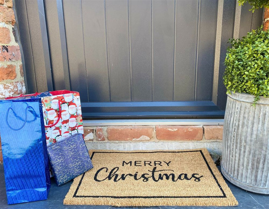 Premium Quality Merry Christmas Doormat - 60x40cm