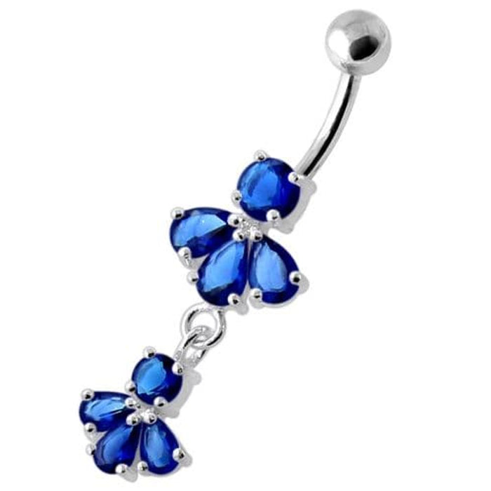 Fancy Jeweled Navel Belly Ring 