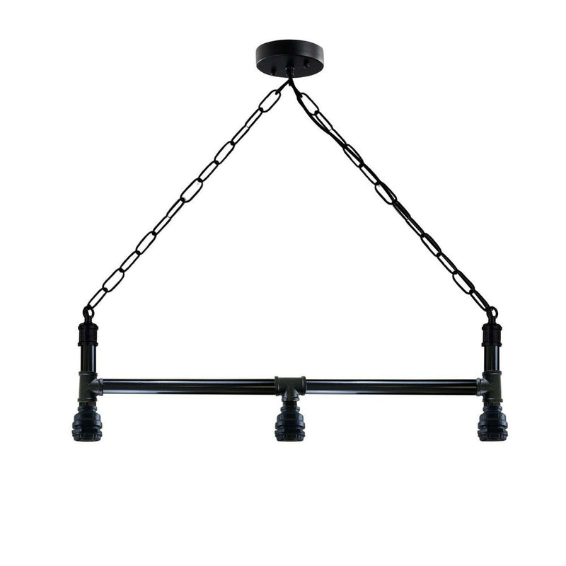 Industrial Steam Punk 3Way Over Table Light Indoor Ceiling Hanging Pendant Light