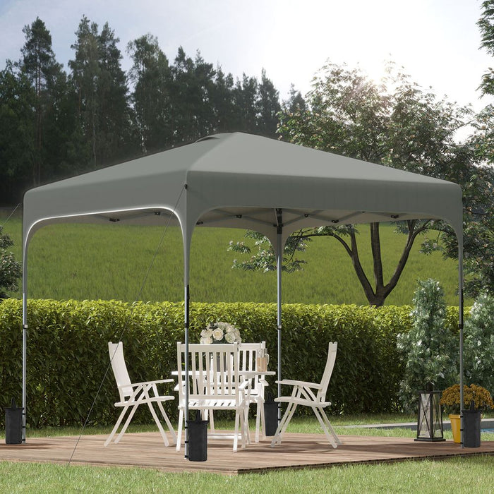 Premium 3x3M Pop Up Gazebo - Foldable Canopy Tent, Carry Bag+4 Legs - High Quality & Easy Setup