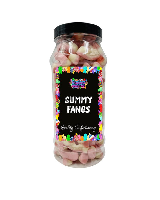 Vampire Teeth Gummy Jelly Sweets | Retro Sweets Gift Jar.