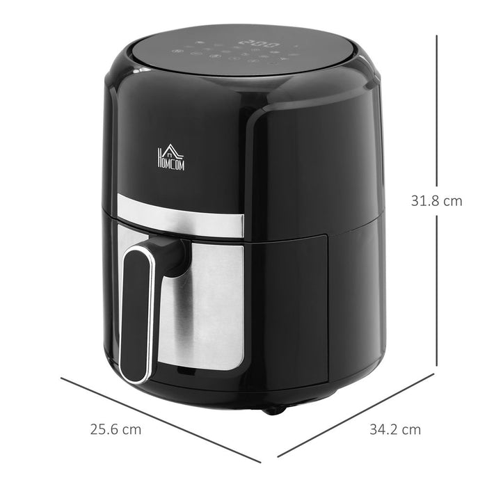 Premium Air Fryer: 1300W, 4L Capacity, Timer & Nonstick Basket - Healthy, Easy, Delicious Cooking