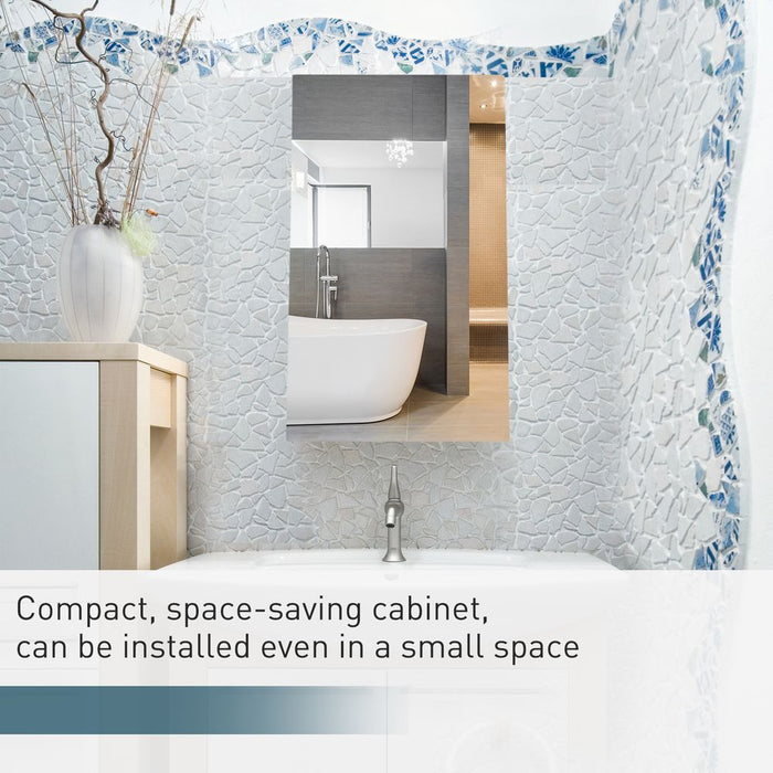 Wall-mounted mirror cabinet: contemporary design