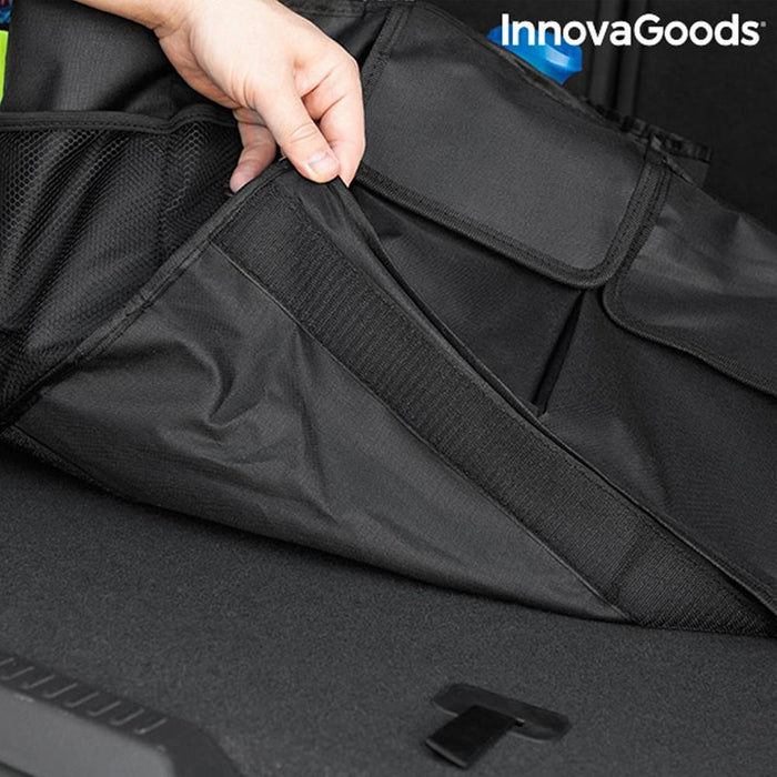 Folding Car Trunk Organizer Storage Bag | Velcro Grip, 55L Capacity | Multifunctional & Easy to Use