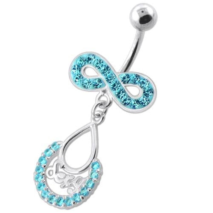 Sexy Infinity Dangling Belly bar