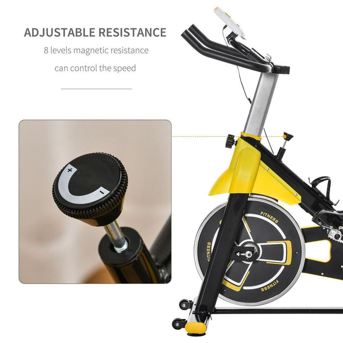 High-Quality Exercise Bike w/Adjustable Resistance & LCD Display - Perfect for Home Workouts