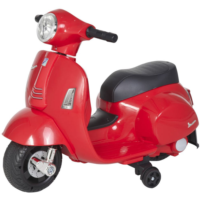 Vespa Licensed Kids Ride On Motorcycle 6V Battery Powered Electric Toys