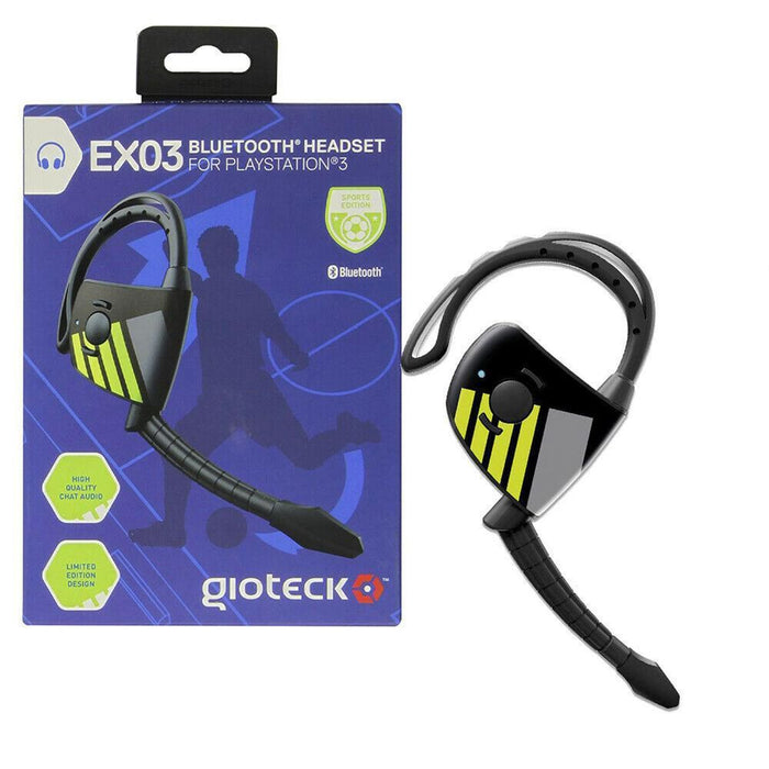 Gioteck EX-03 Sports Edition Bluetooth Chat Headset for PS3