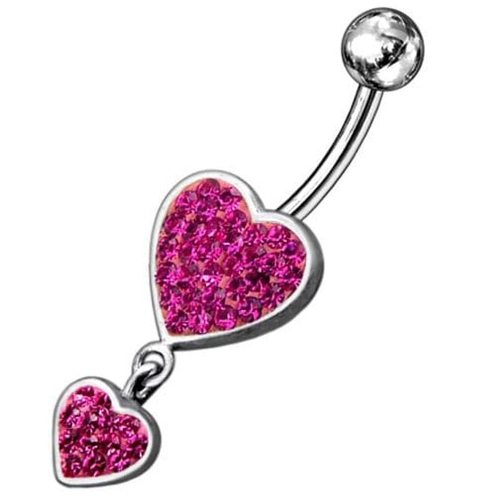 Two Heart Fancy Dangling 