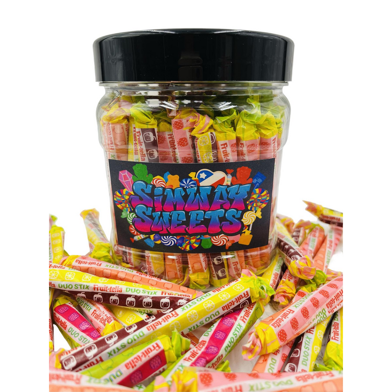Fruitella Duo Stix x 75 - Deliciously Fruity Candy Perfect for Gifting