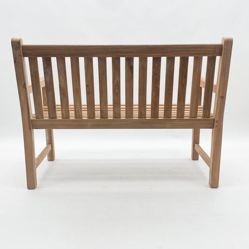 120CM 2 SEAT STRAIGHT BACK BENCH