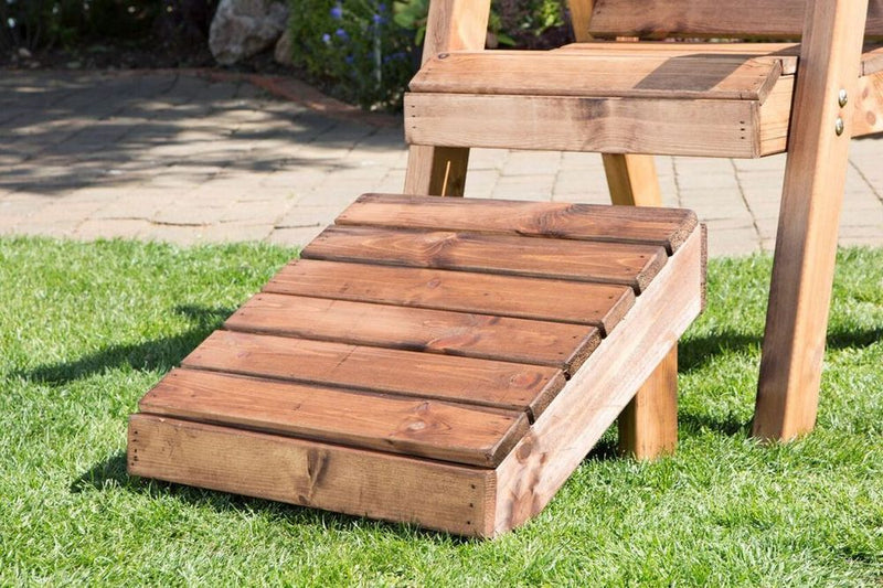 Premium British-Made Grand Twin Set w/ Footstools - High Quality & Sustainable Wood