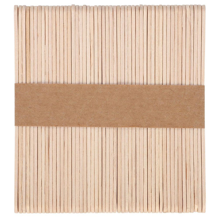 VINSANI Wooden Lolly Sticks - Premium Quality Craft Supplies for DIY Art Projects, Models, and More!