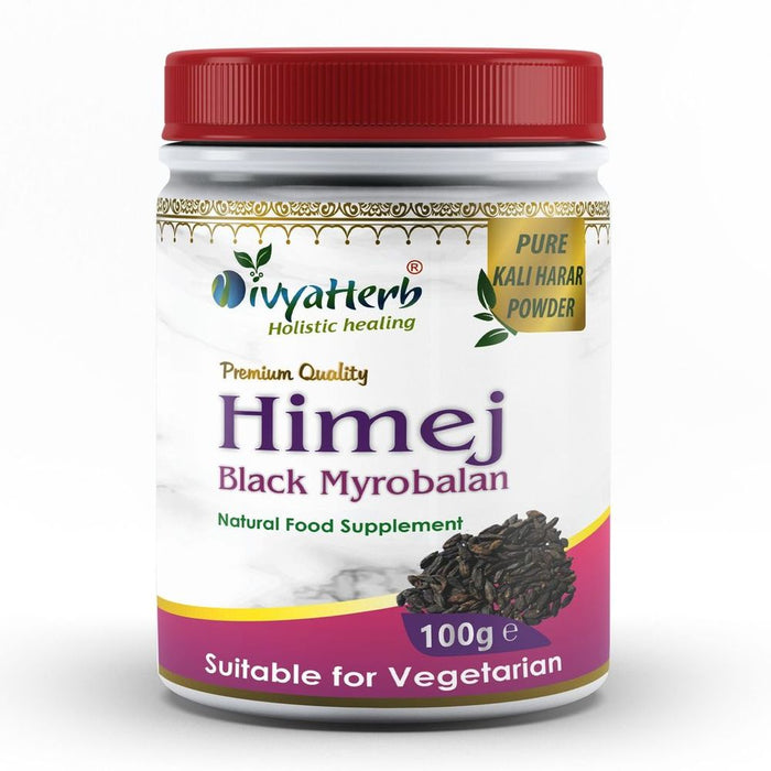 Himej (Black Myrobalan) Powder - Ayurvedic Rejuvenation & Digestive Support