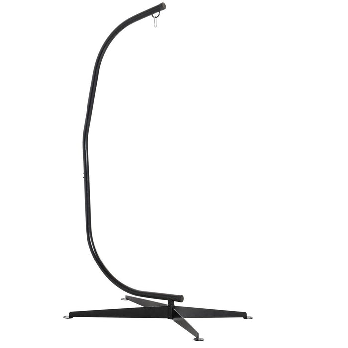 Hammock Chair Stand Only Heavy Duty Metal C-Stand Indoor or Outdoor