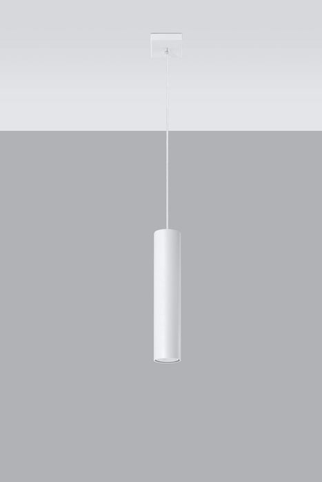 LAGOS 1 Pendant Lamp - Modern Loft Design - LED - White Round Tube Shape - Professional Seller - High Quality