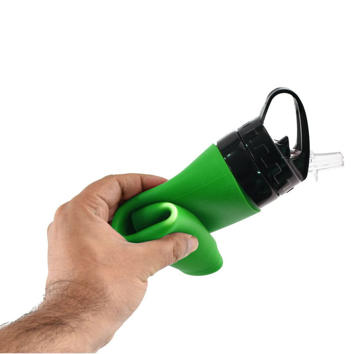 Silicone Squeezy Water Bottle_Green (839020)