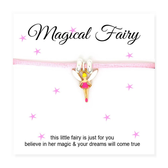 Magical Fairy Cord Bracelet & Card | Perfect Gift