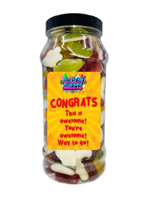 Premium Congrats Jar - Assorted Jelly Mix