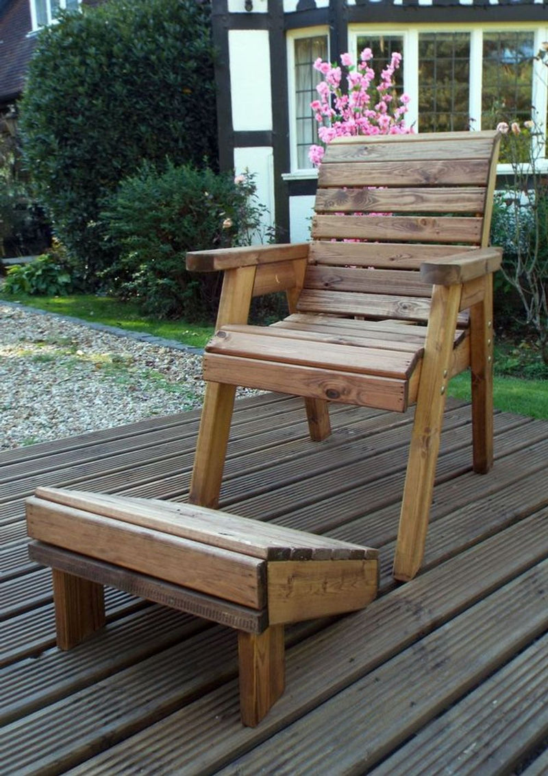 British-Made One Seater Lounger: Premium Quality, Hand-Finished