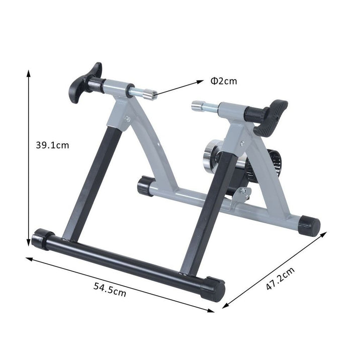 Premium Indoor Bike Trainer | Weatherproof Fitness Solution | 26"-28"/700C Sizes | Silent and Stable