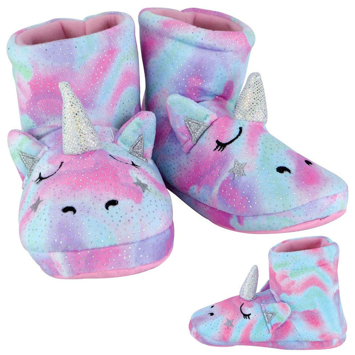 Unicorn Shaded Slipper Booties for Children