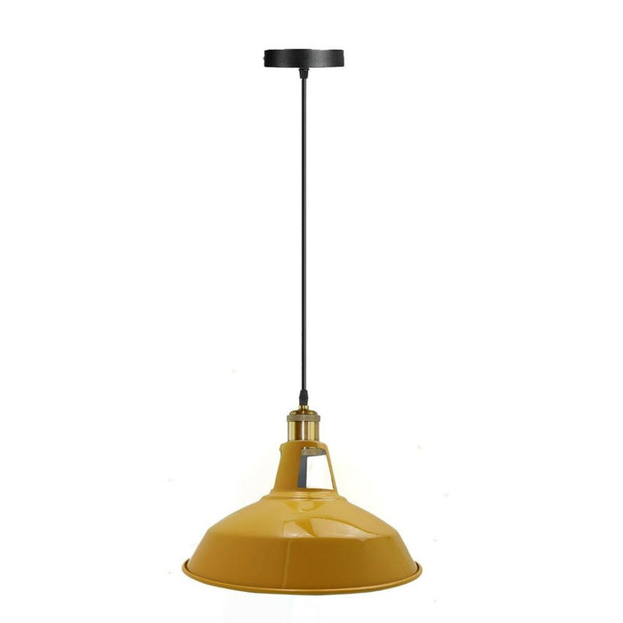 Modern Vintage Industrial Retro Metal Lamp Shade Loft Pendant Ceiling Light