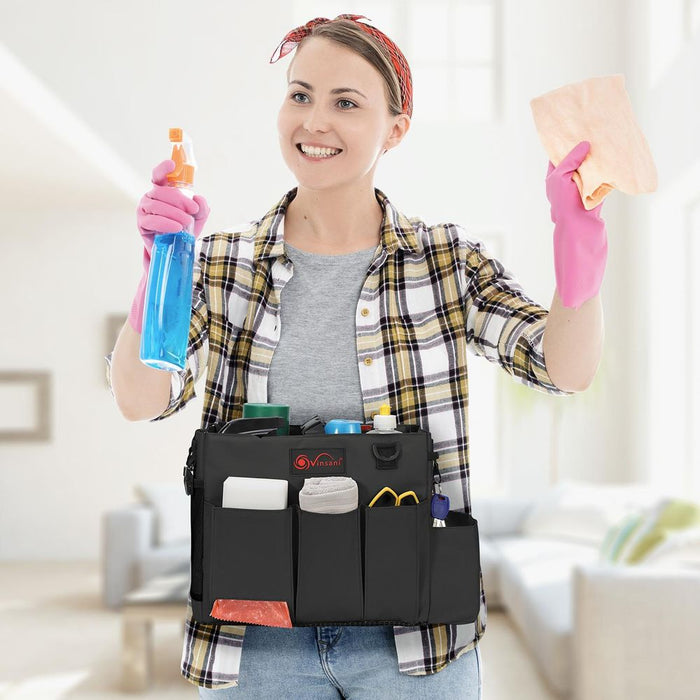 Ultimate Cleaning Caddy - Vinsani: Professional-quality, versatile, and portable. Bestseller for all your cleaning needs!