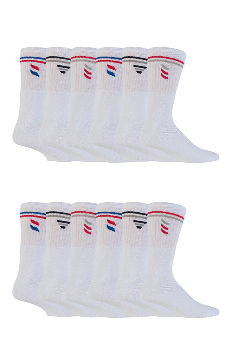 12 Pairs Mens 019 Classic Sport Socks