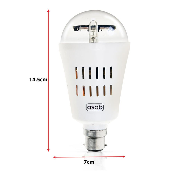 ASAB LED Projector Light Bulb Hearts - Create Romantic Atmosphere - Energy Efficient - Versatile