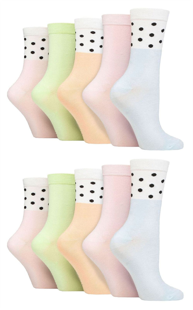10PK - Wildfeet Jacquard Crew Socks