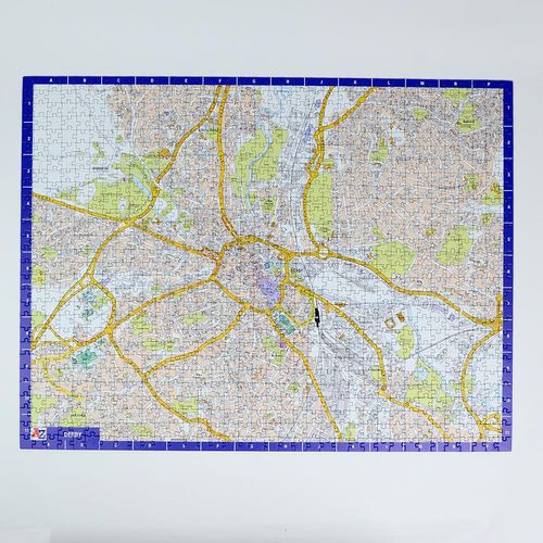 A to Z Map of Derby 1000 Piece Jigsaw Puzzle