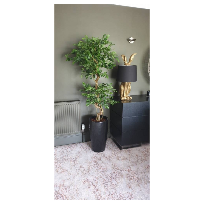 Premium 150cm Artificial Japanese Ficus Tree - Lifelike & Elegant Décor for Home and Office