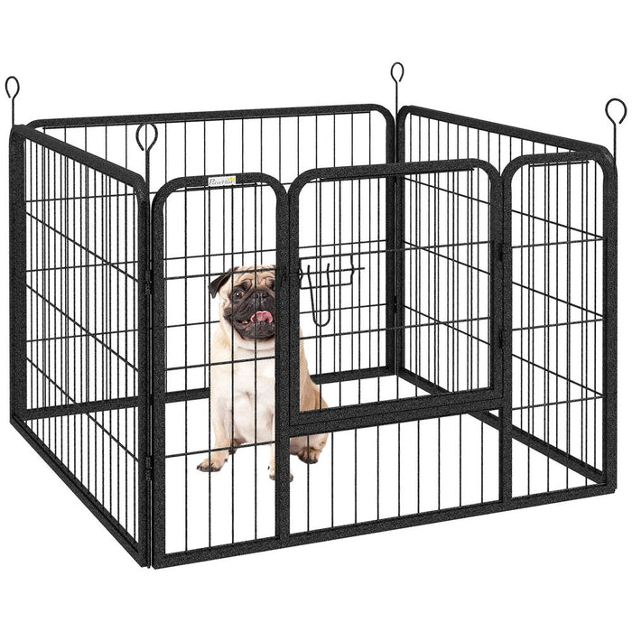 Premium Metal Pet Playpen w/Door, Indoor/Outdoor Use, Secure, 82Lx82Wx60Hcm